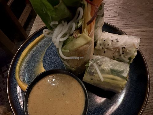 summer rolls  at GAO Vegan in Leipzig