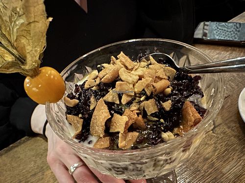 dessert  at GAO Vegan in Leipzig