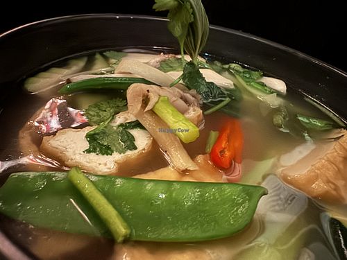 soup #Veganuary at GAO Vegan in Leipzig