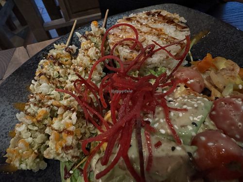 saitan big  at GAO Vegan in Leipzig