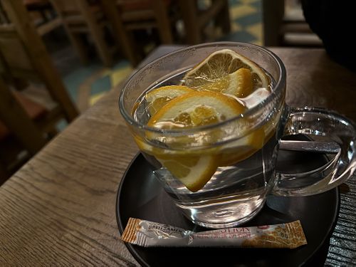 tea  at GAO Vegan in Leipzig