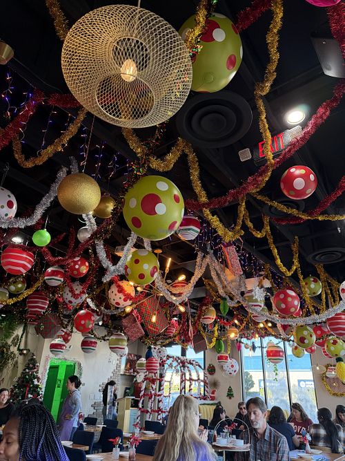 Christmas decor!  at Good Morning in Las Vegas