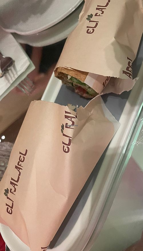 Falafel wrap  at Eli Falafel - Fucheng Rd in Shanghai