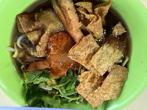 Lor mee $3.50 7/10  at Gan En 感恩素食 in Central Singapore