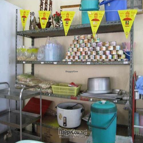 Vegetarian food for sale at Yota Vegetarian Foods in Phuket