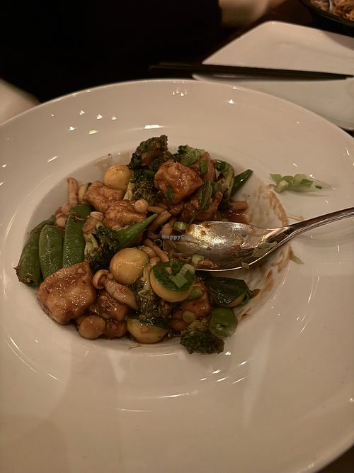 Wok tofu. I asked for it to be spicy. Wonderful!   at Buddakan in Philadelphia