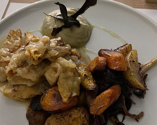 Chicky strips at 5SENSES Restaurant in Santorini