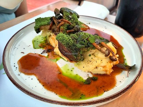 King mush at 5SENSES Restaurant in Santorini