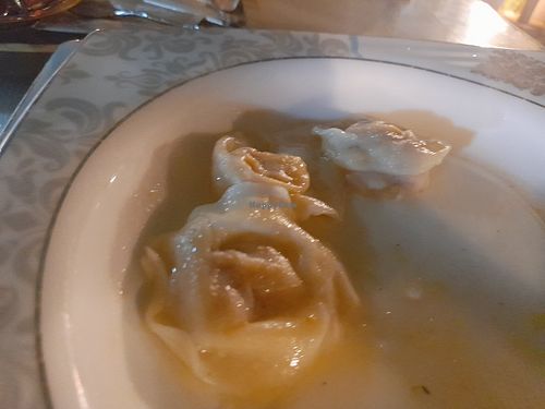 Potato ravioli at Fatma Sultan in Antalya