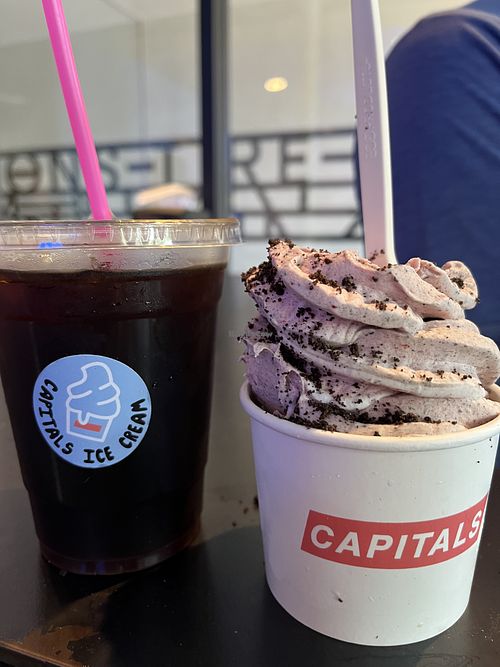  #Veganuary at Capitals Ice Cream in Oklahoma City