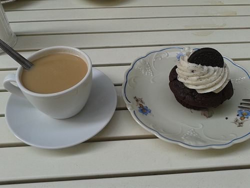 Breakfast at Superhero Records in Berlin