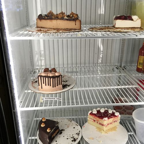 champs pies prototype for vegan diners around the world at Champs Diner in Brooklyn