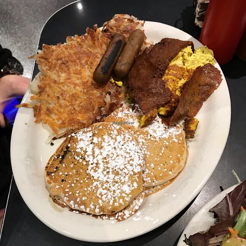 Breakfast Slam at Champs Diner in Brooklyn