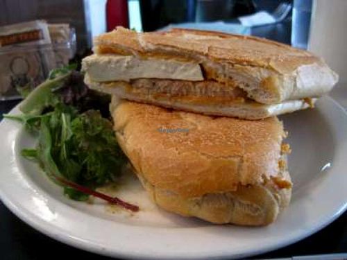 Croque-madame at Champs Diner in Brooklyn
