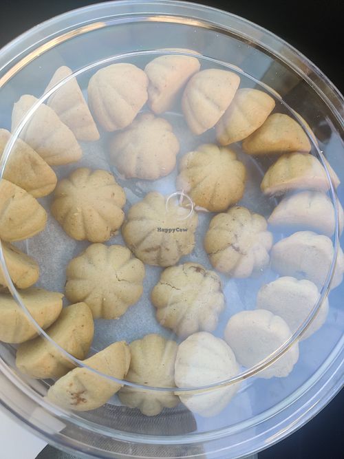 Vegan ma'amool at AZKA Healthy Desserts in Amman