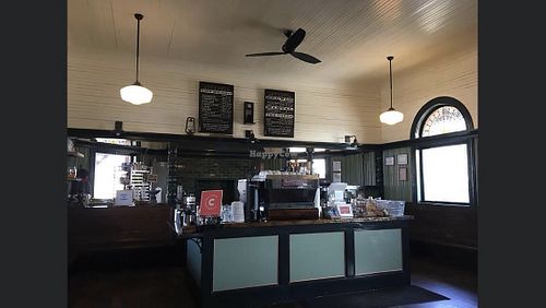 So cute inside  at Copper City Espresso in Canton