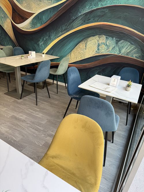 inside  at Bistro Liszt in Merano