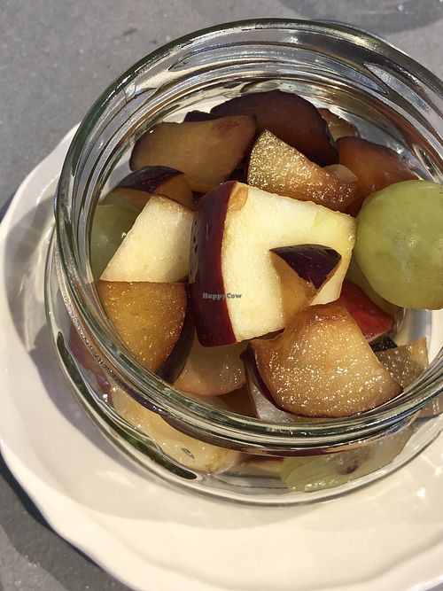 Fruit salad  at il Bosco delle Galline Volanti in Barolo