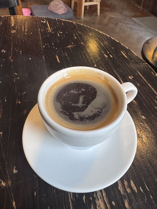 Coffee  at Massolit Books & Café in Krakow