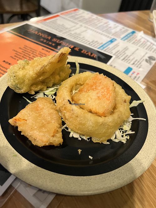 Tempura tapas  at Jjanga in Las Vegas