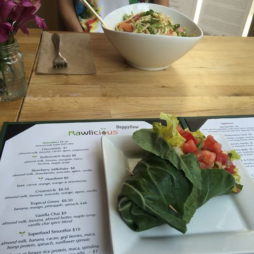 Taco Warp at Rawlicious - Yorkville in Toronto