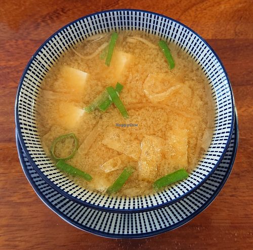 Miso soup at Bistro Miyazaki in Rinteln