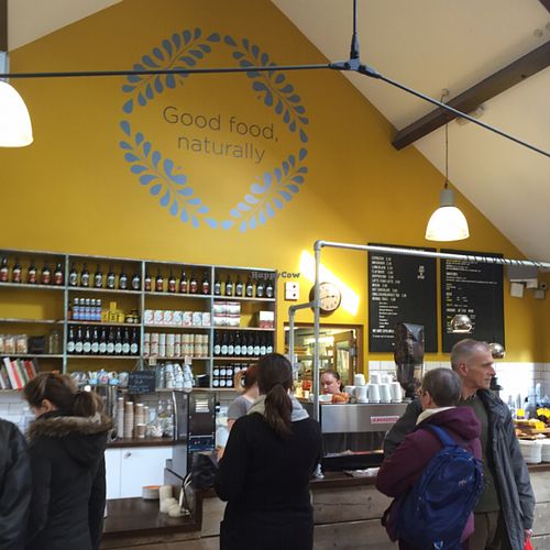 inside at Cafe in the Park in Rickmansworth