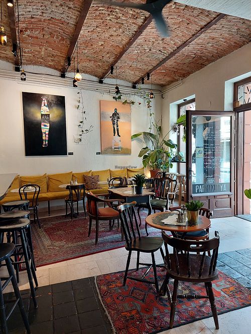 Inside at Papírkutya in Veszprem