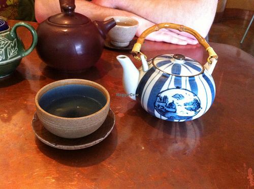 Our selection of ordered tea at The Tao of Tea in Portland