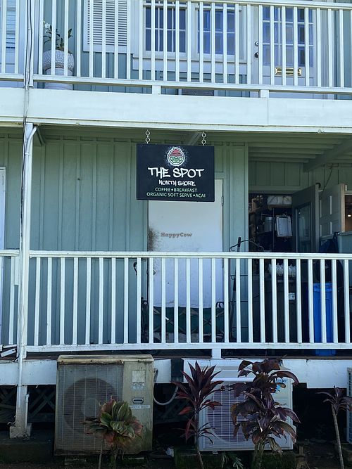 Outside at The Spot in Princeville