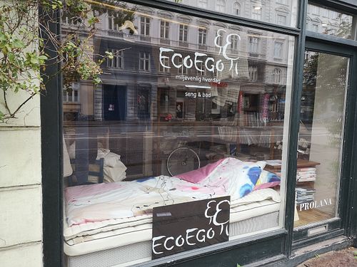 Outside at Eco Ego in Copenhagen