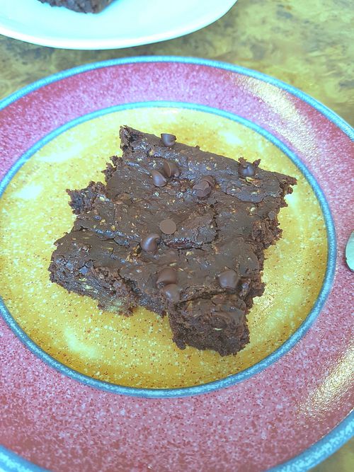 Chocolate cake at Potiron & Co  in Beauvais