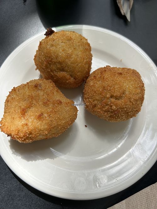 Pumpkin croquettes   at Polka in San Sebastian