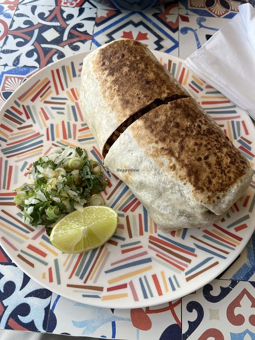 Roasted Peppers Burrito   at Mexifun in Southampton