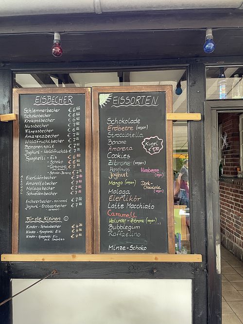   at EisCafé Bäk in Baek