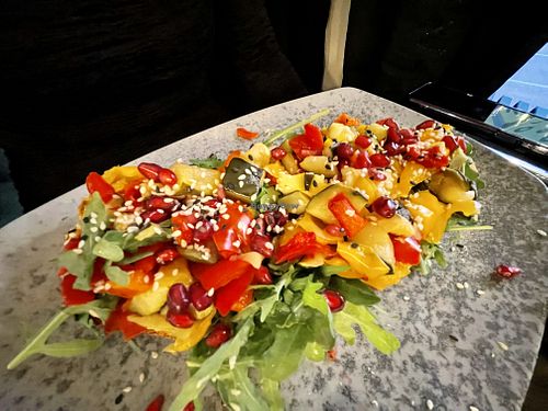 bread w/ veggies at Neopol in Kempten