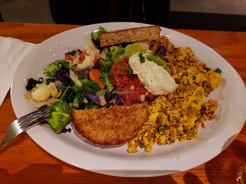 Veggie Scramble at Cafe Gertrude in Portland