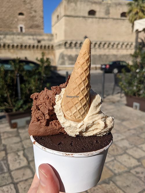 Gelato at Gelateria Gentile  in Bari