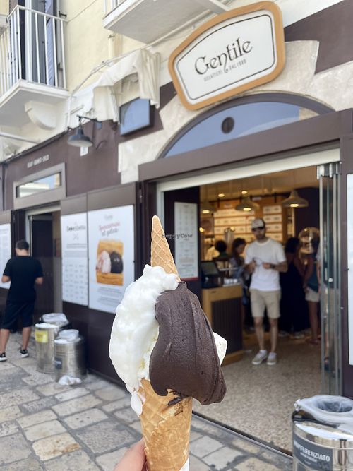   at Gelateria Gentile  in Bari