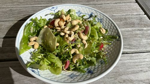 The quinoa salad at Brøndums Havehus in Skagen