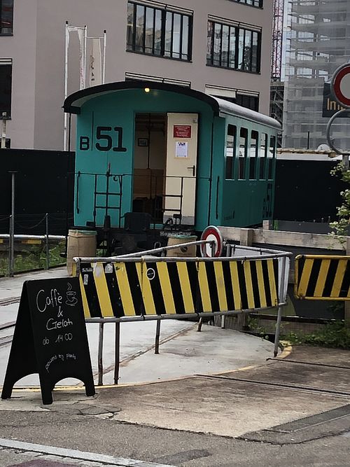 Outside at B51 Bar in Winterthur