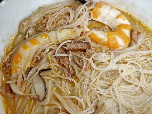 Sarawak laksa at An Hin Vegetarian 安兴素食 in West Singapore
