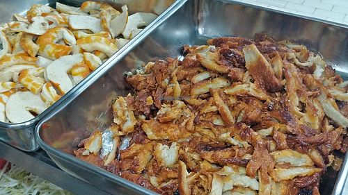 Ingredients at An Hin Vegetarian 安兴素食 in West Singapore