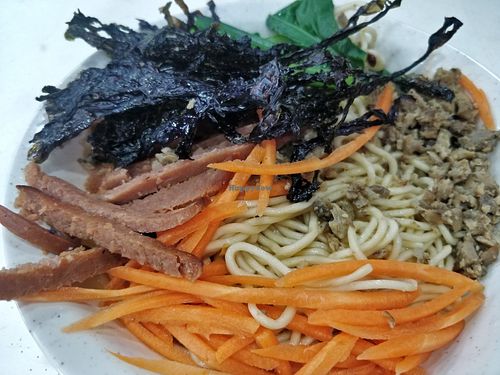 Mala noodle at An Hin Vegetarian 安兴素食 in West Singapore