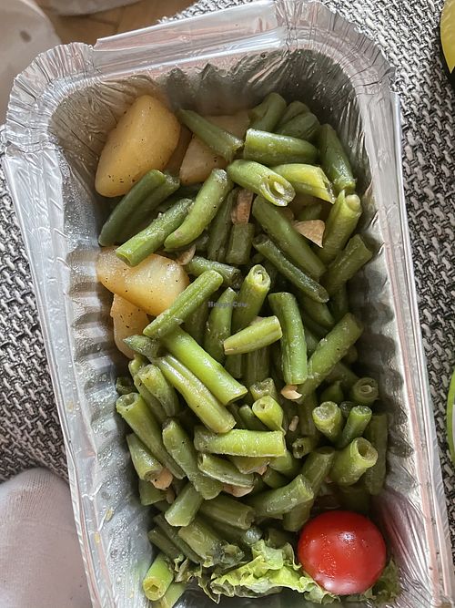 Păstăi cu cartofi de post at Basarabia Food in Brasov