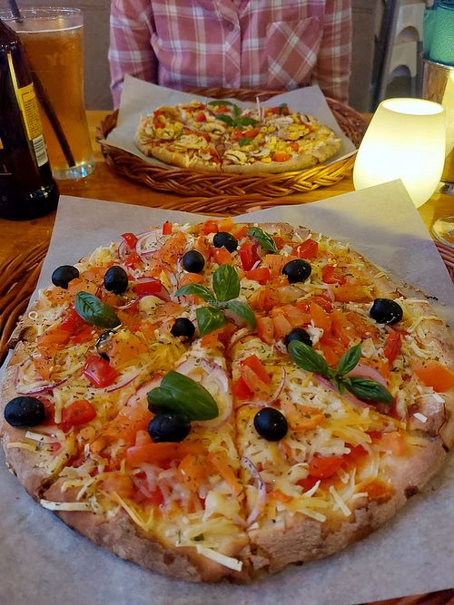 Just ask for vegan cheese 😉 at Brygga in Risor