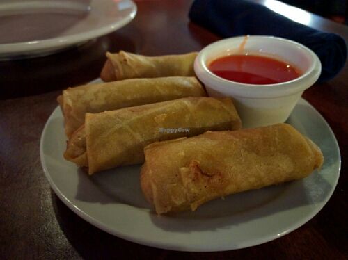 Egg Rolls don't have eggs! at Dragon Palace in Stanwood