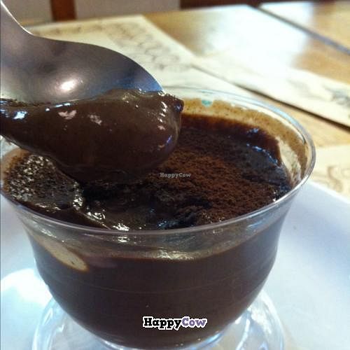 Vegan chocolate  dessert   at Bio Carioca in Rio De Janeiro