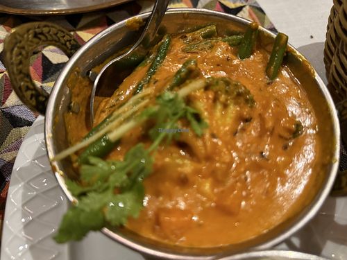 Veggie Curry   at Calcutta in La Marsa