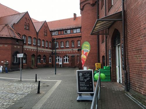 outside at Bio-Insel Stralsund in Stralsund
